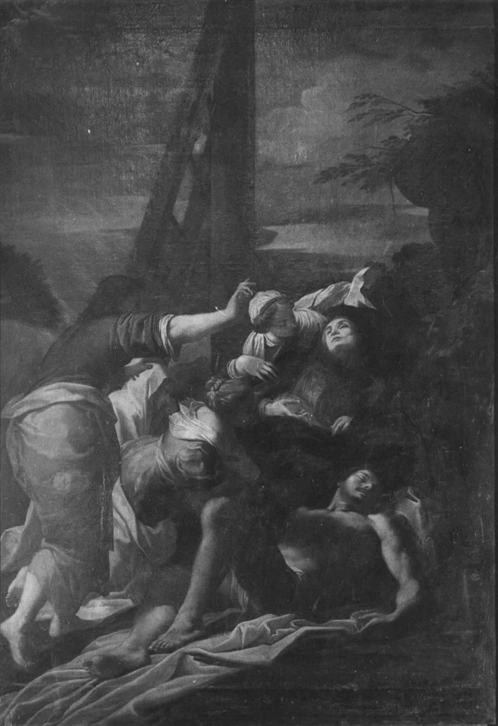 Giovanni Lanfranco - 269, deposizione di Cristo dalla croce, Rezzoaglio, Genova, attribuito